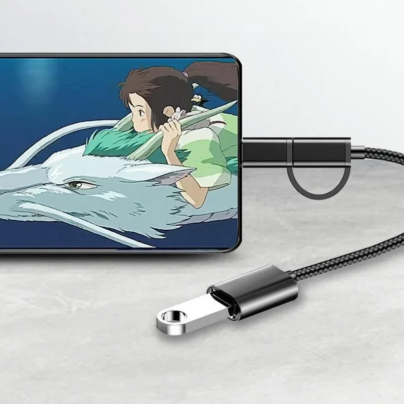 2in1 USB OTG Adapter Cable USB Female To Micro USB Male Converter Otg Adaptateur Un Câble
