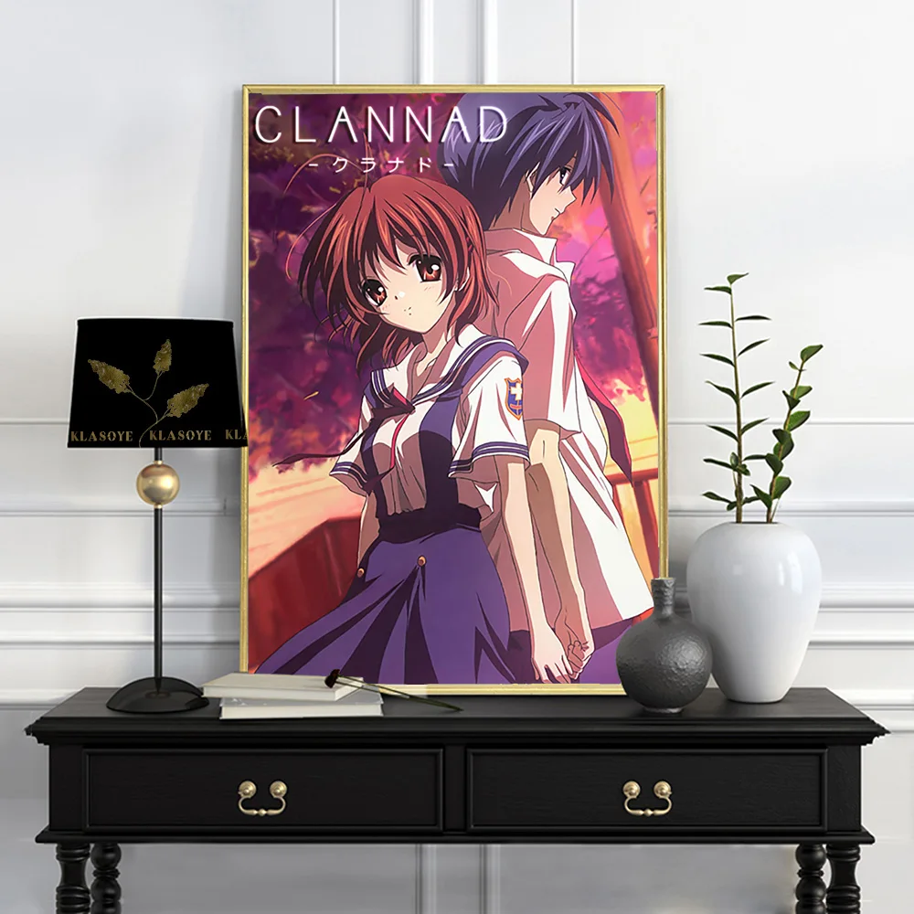 Clannad Classic Japanese Anime Art Print Poster Manga Cartoon Canvas  Painting Home Wall Decor Stickers - AliExpress