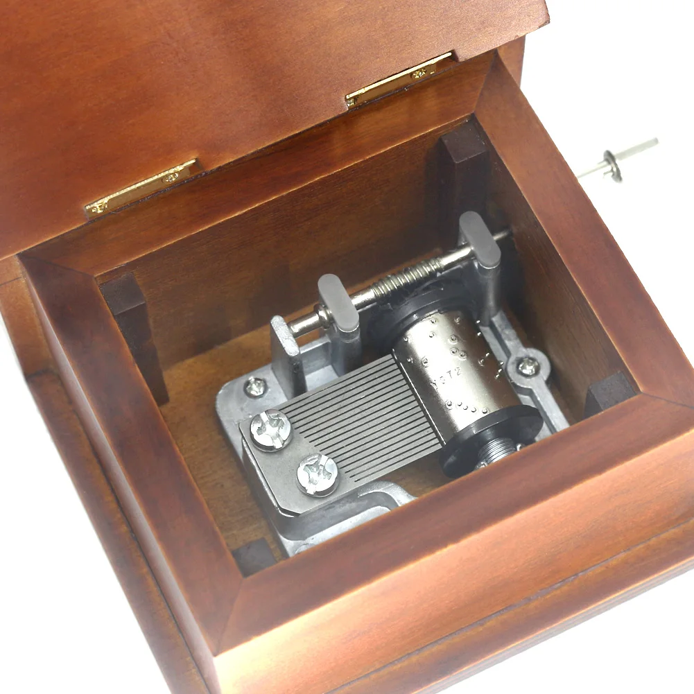 Chanson Du Toreador Wood Book Hand Music Box Birthday Christmas Valentine's Day Gifts