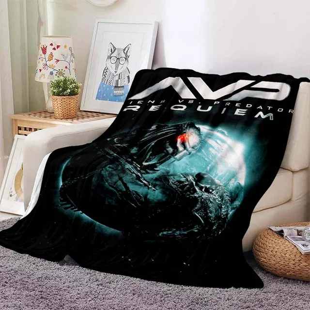 Prometheus Expedition Bade Throw And Blanket Custom Print Flannel Soft Blanket  Lv 426 Prometheus Space Promethuis Riply Ripley - Blanket - AliExpress