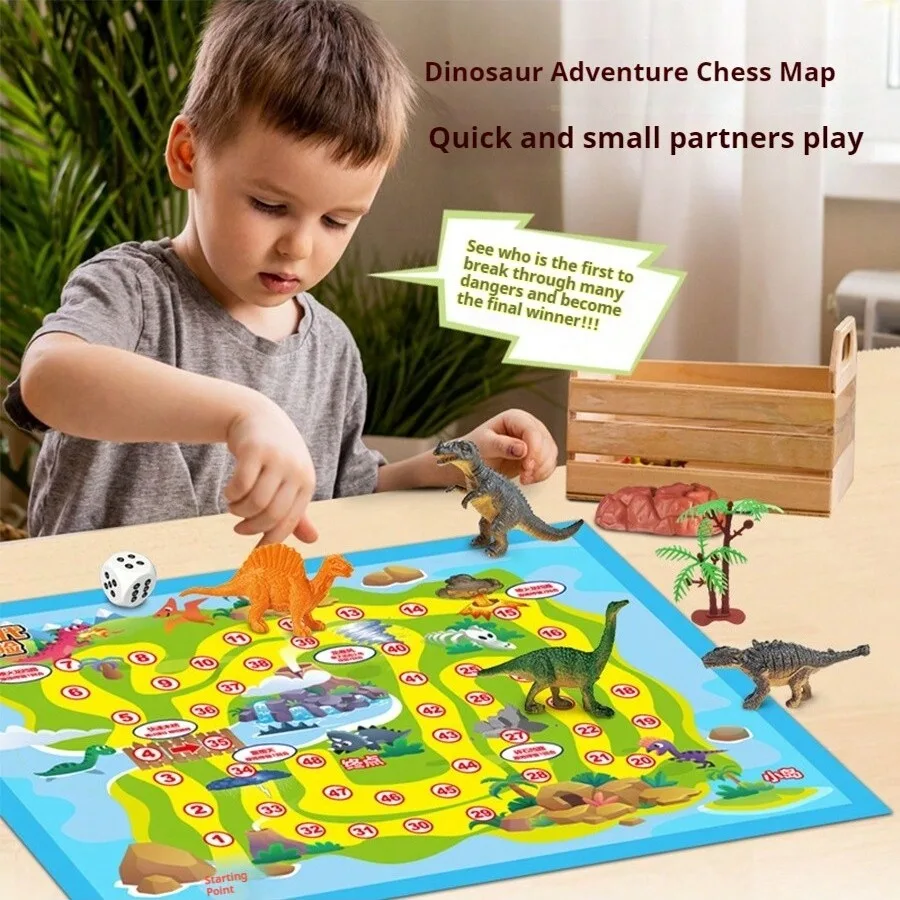 Hot-Selling DIY Giant Dinosaur Toys for Children Aged 3 to 6 Years Old and Above, Birthday Gifts, Dinosaur Figurine Ornaments 3