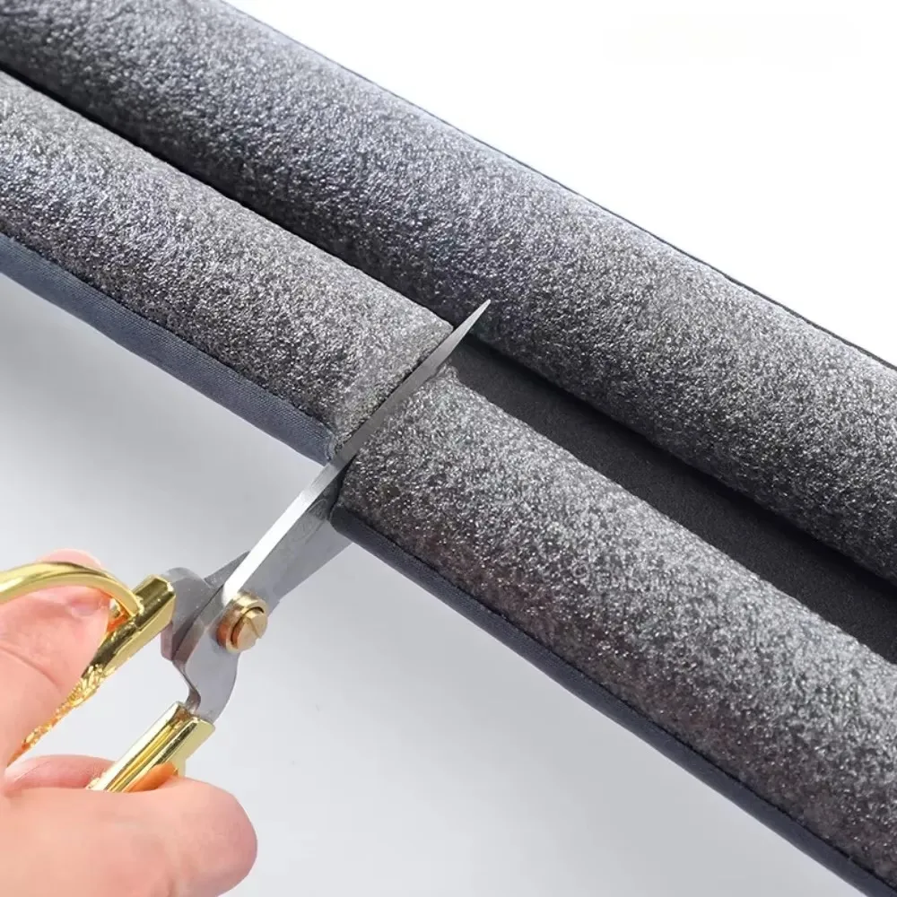 Waterproof Silicone Door Seal Strip - Double Layer Draft and Noise Reduction Guard