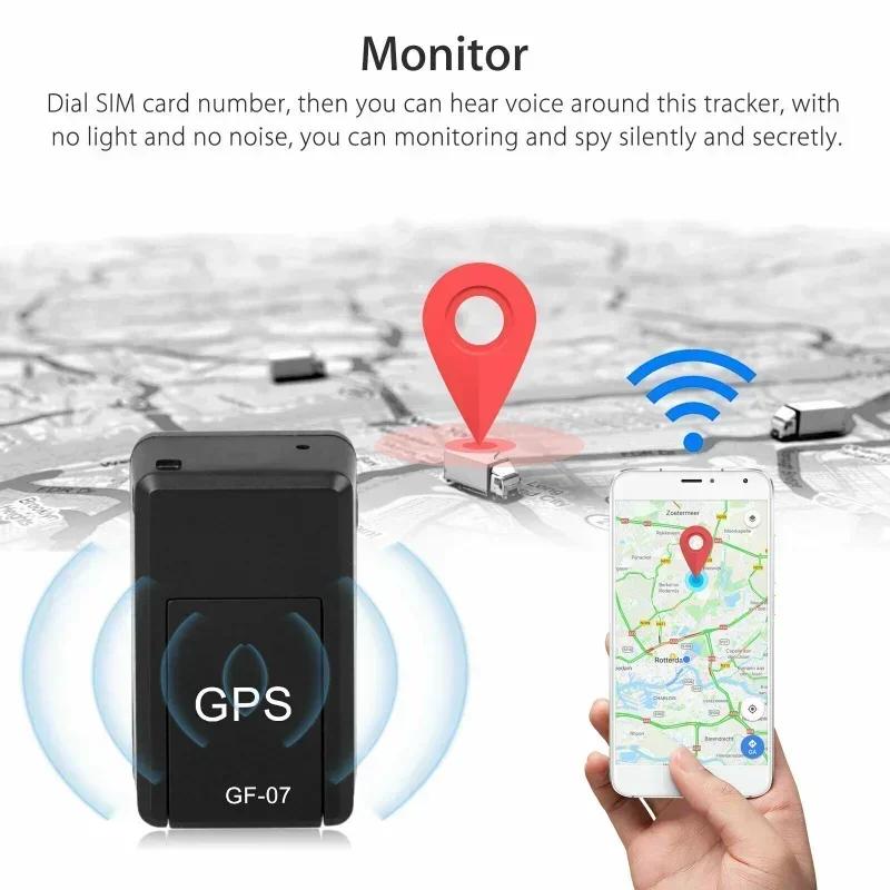 GF-07 Magnetic Car GPS Tracker Real Time Tracking