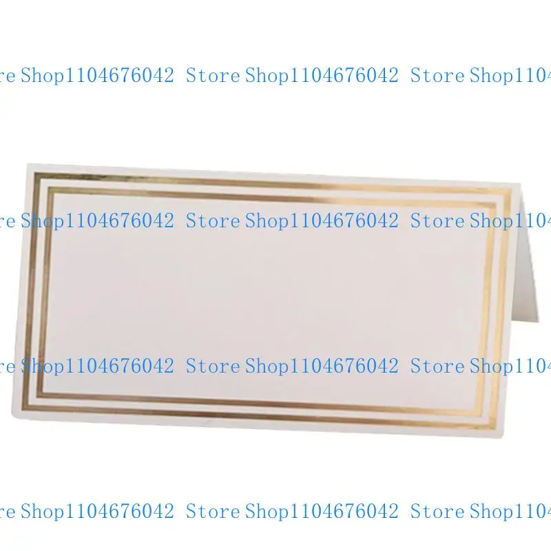 5asd 50pcs Table Setting Name Cards Place Cards for Wedding Reception Seating Card