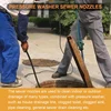 Pressure Washer Sewer Jetter Nozzles Kit,With Different Models For 1/4 Inch Pressure Washer Quick Connector 5