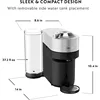 Nespresso Vertuo Pop+ Deluxe Coffee and Espresso Machine by De'Longhi, 120 Volts, Silver 6