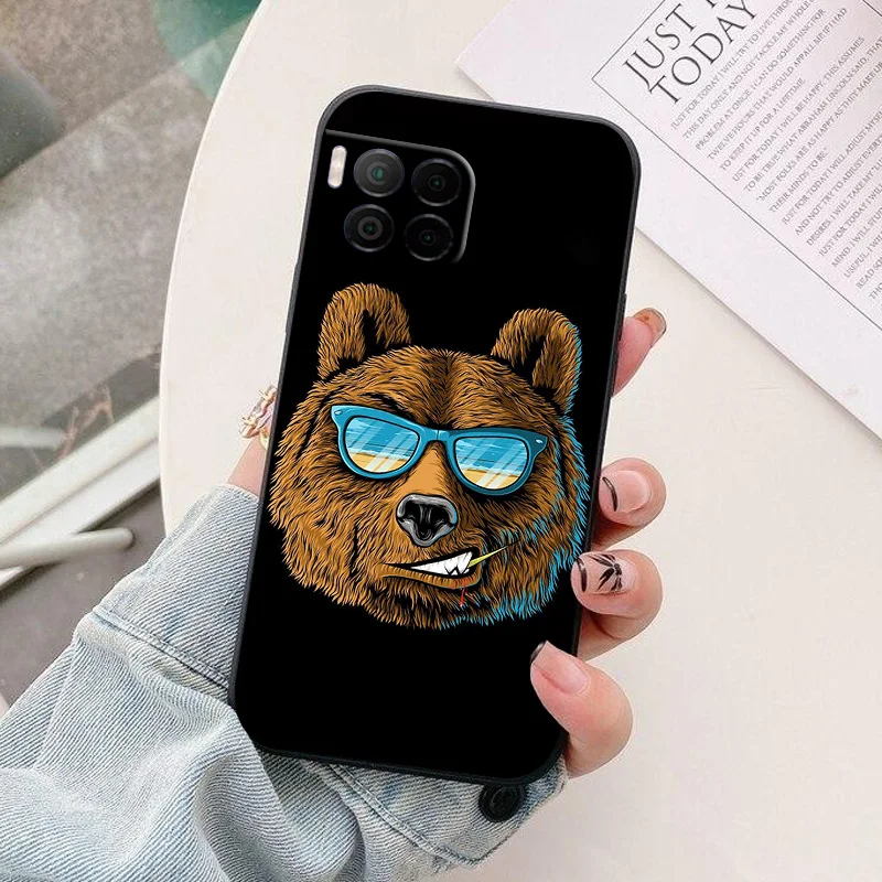 Astronaut Silicone Protective Back Cover - Colorful Design