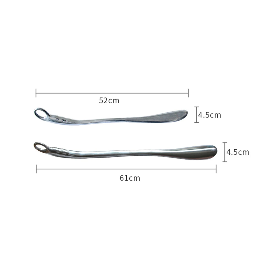 Professional Long Handheld Shoe Horn Solid Metal Shoehorn For Seniors Men Women Unbreakable Unbendable