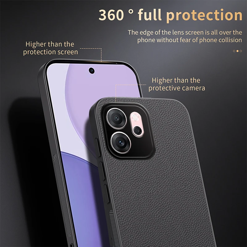 Luxury Leather Texture Magnetic Phone Case - Shockproof Bumper Cover