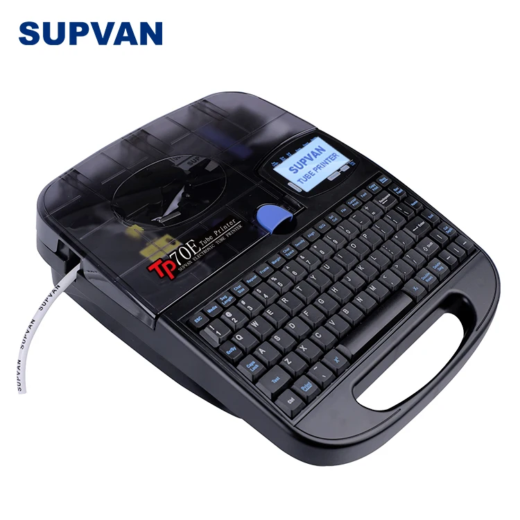 SUPVAN-TP70E 자동 커터 튜브 프린터, 열전사 PVC 케이블 튜브 프린터