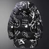 Winter Long Parkas Men Thick Cargo Jacket Coat Plus Size 8XL Fashion Hip Hop Graffiti Hooded Parkas Big Size 8XL 3