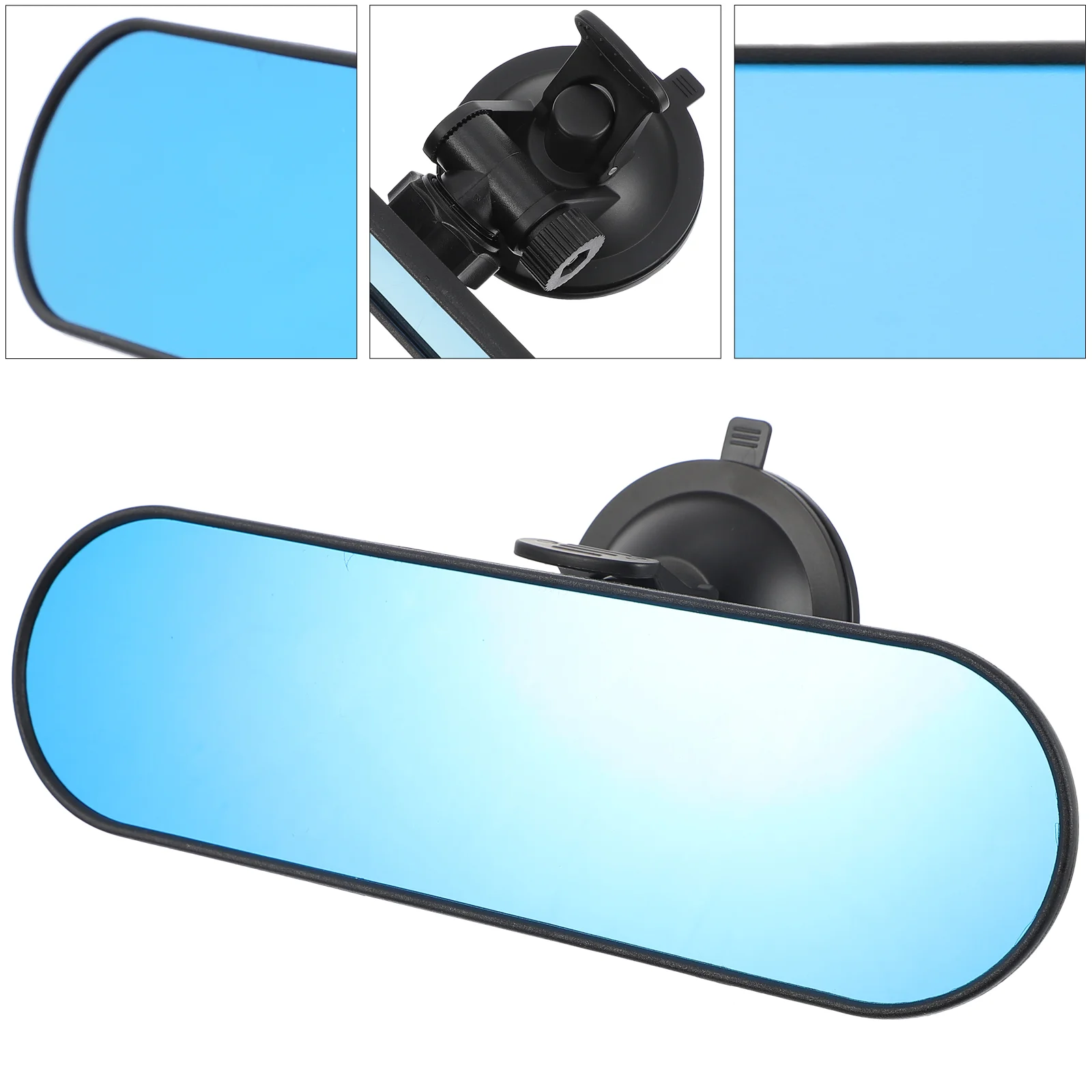 

Suction Cup Mirror Truck Auxiliary Removable Wide Angle Rearview Car Vehicle Inside for Auto Cars