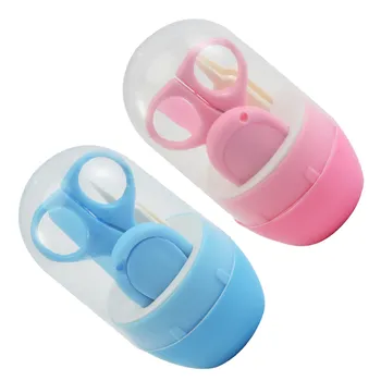 2 set Nail Kit 2 Sets Infant Nail Clippers Scissors Files Picker For Newborn Baby Grooming Kit Toddlers Grooming Tool Set