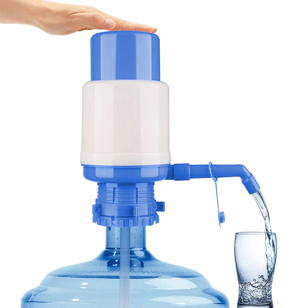 Water Bottles Pump Manual Hand Pressure Drinking Fountain Pressure Pump with Extra Short Tube and Cap Fits Most 5 Gallon Water water dispenser water bottle pump beverage dispenser water dispenser pump