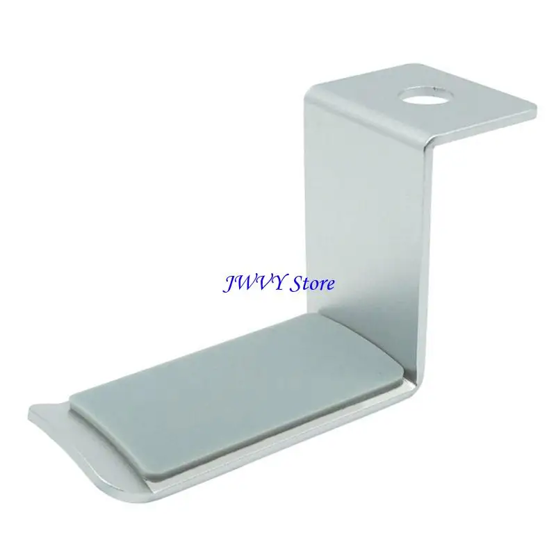 573a tragbarer Aluminiumlegierung Kopfhörerhalter Rotary Hanging Hook Metall Headset Hanger Bracket Display Accessoires – Detail 8