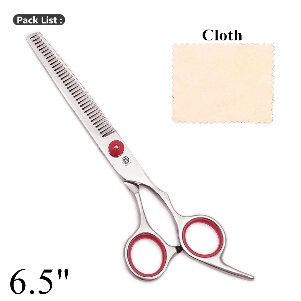 Dog Grooming Scissors 6.5" 7" Straight Thinning Shears Professional Pets Curved Z4001