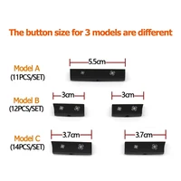 Couvercle de commutateur de chauffage de bouton de commande de climatiseur de tableau de bord, pour BMW série 5 6 7 X5 X6 F10 F11 F07 F06 F12 F01 F02 F15 F16 4