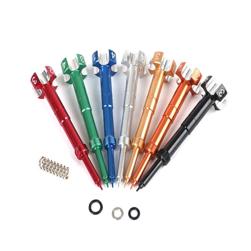 Air Fuel Mixture Screw Set for FCR PWK Carburetor Pilot- Screw Adjuster for CRF- TRX-YZF Motorcycle Dit Pit Bike ATV