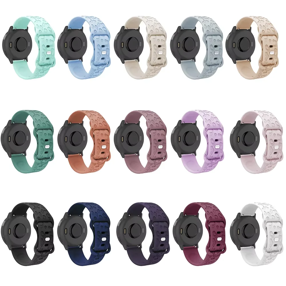 Leopard Silicone Sports Strap - Premium Rubber Bracelet Wristband