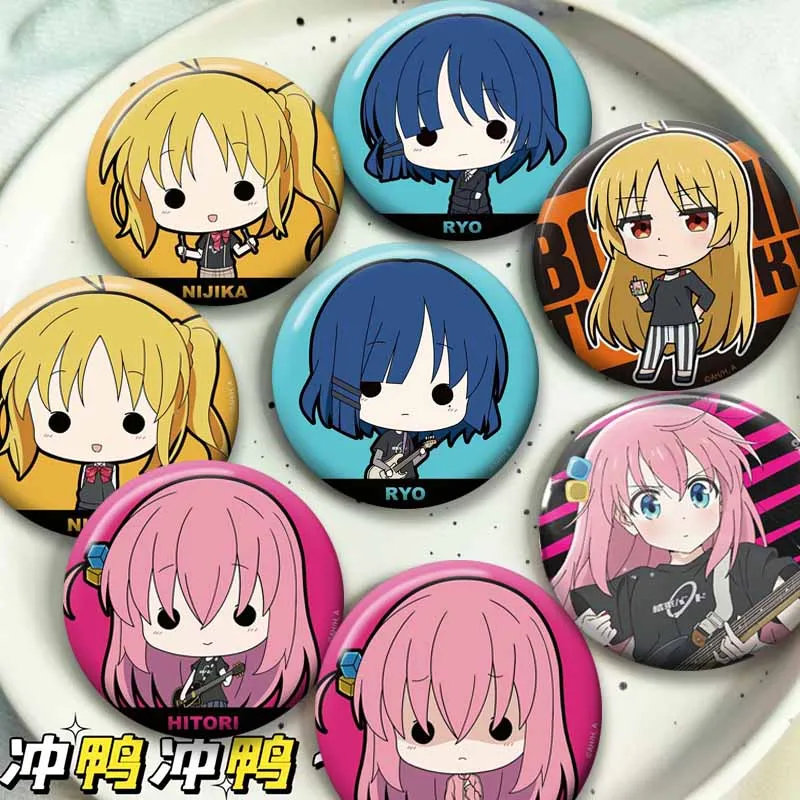 Cute Anime Brooch Lapel Pin - Cartoon Character Bag Decor & Friendship Gift