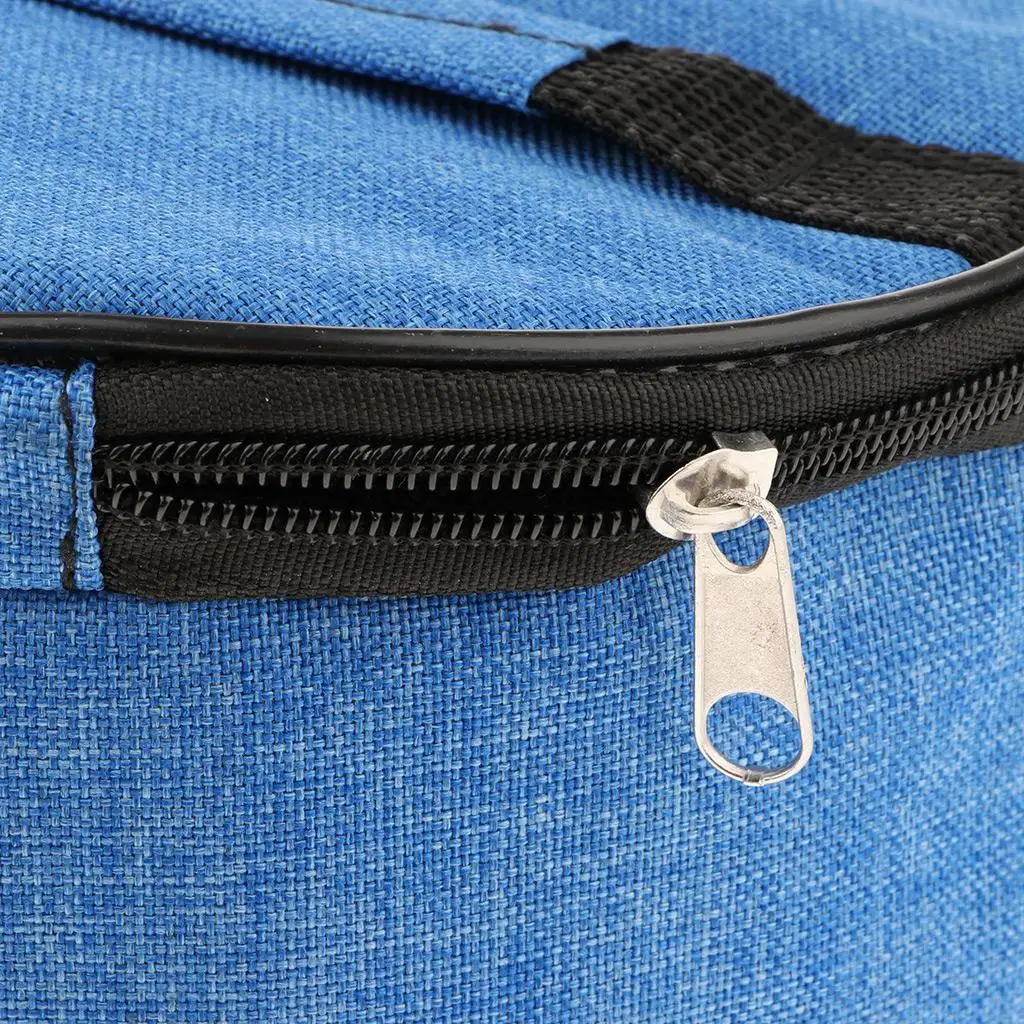HOT Thermal Insulated Lunch Box Cooler Zipper Bag Bento Lunch Pouch Camping