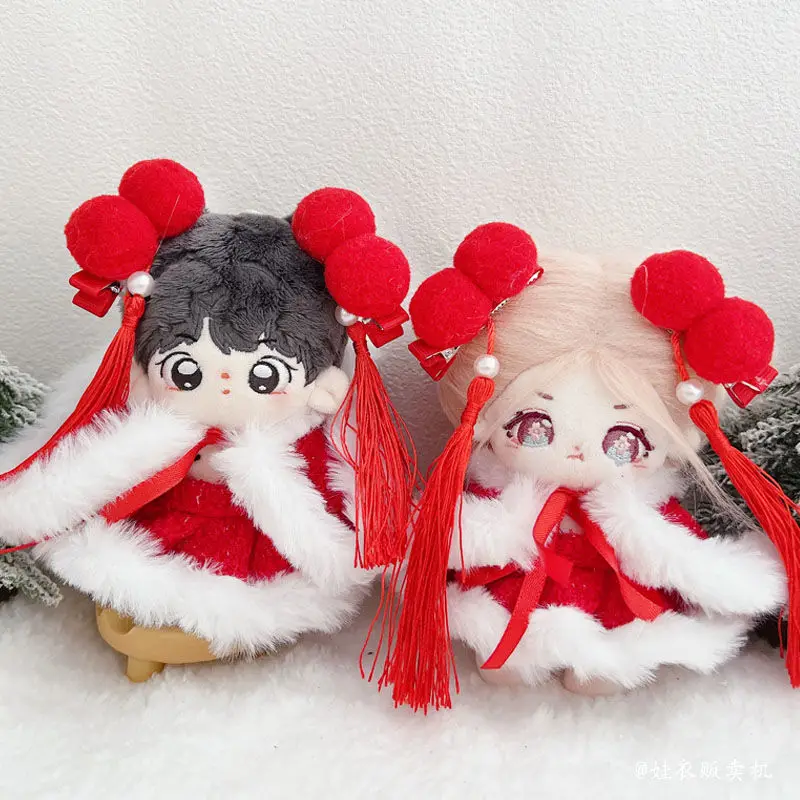 10cm cotton doll cloaks, dresses, jumpsuits, climbing clothes, new year sets 5