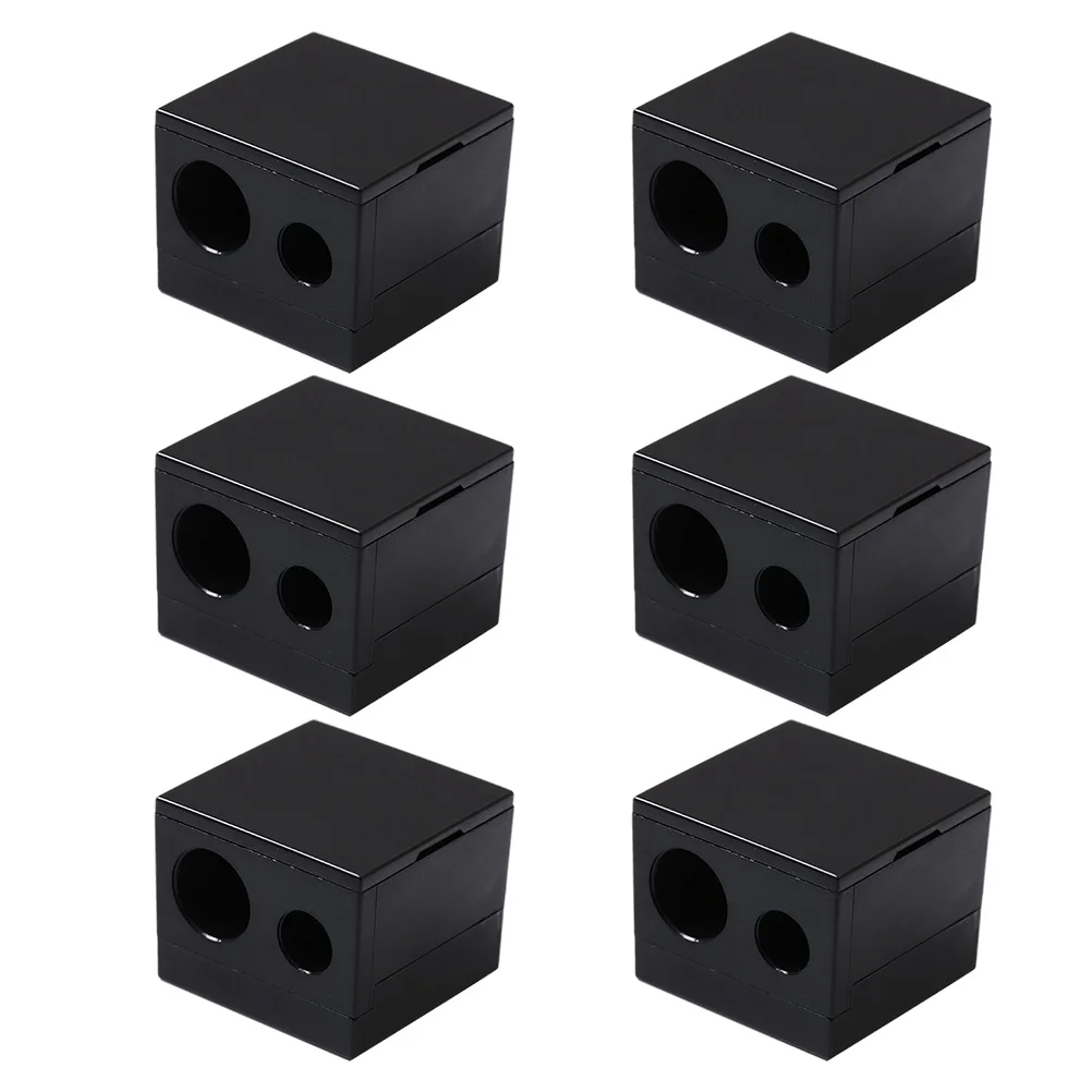 

6 Pcs Makeup Makeup Pencil Sharpener Makeup Tools Lipstick Eyeliner for Brow Supplies Useful Pencils