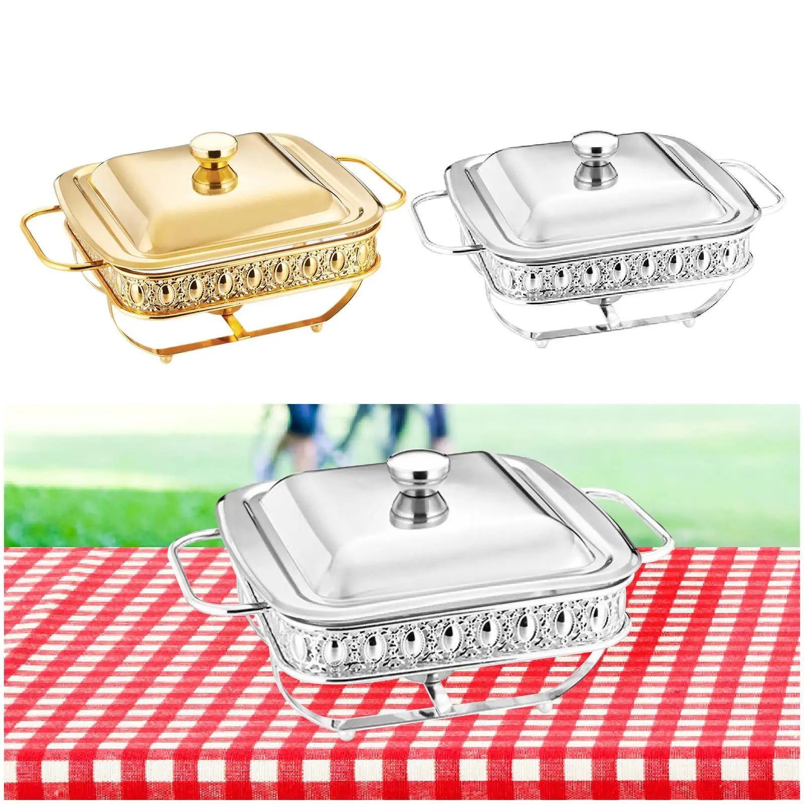 Premium Stainless Steel et Server Set for Elegant Events