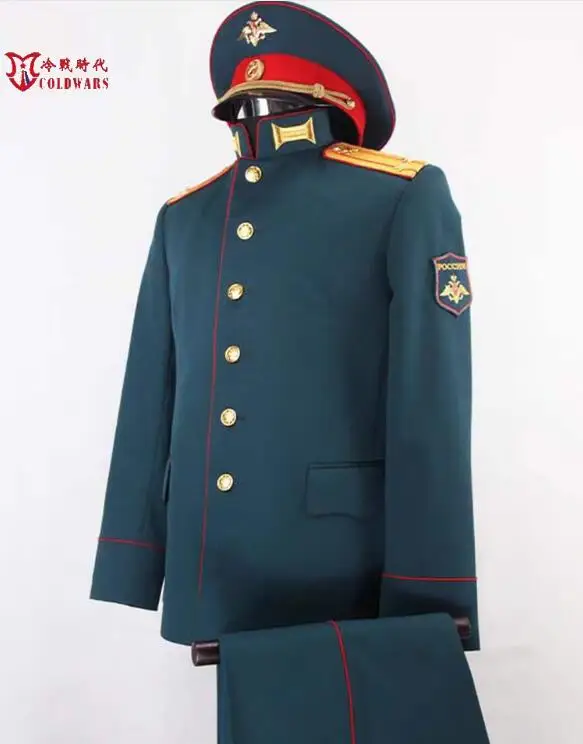 Russian 17 Officer Uniform Include Hat Jacket Pants Badge Blue