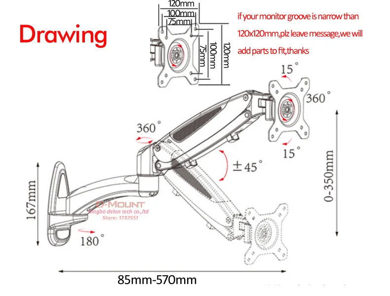 5-16kg, monitor lcd, levantamento sem molas, suporte