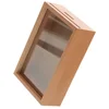 Wood Coin Bank Clear Window Photo Frame Piggy Bank For Adults Money Saving Jar Wooden Box Home Decor Money Boxes 3