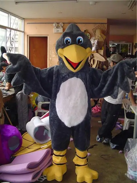 

New Adult Hot Sale Foam Cute Funny Eagle Bird Fancy Cartoon Mascot Costume Plush Christmas Fancy Dress Halloween Mascot Costume