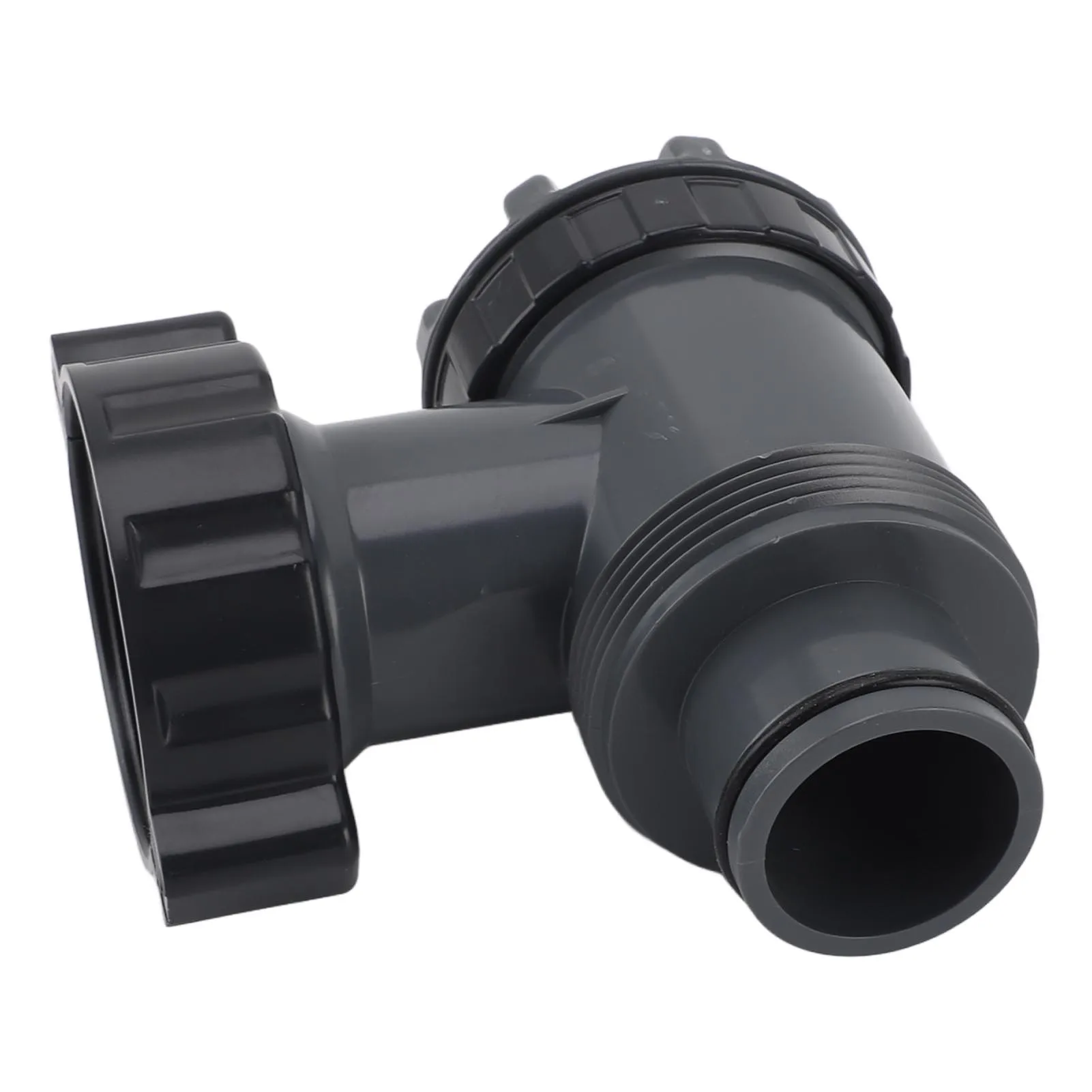 Swimming Pool Plunger Valve 38mm ABS Anti Clogging Efficient On Off Plunger Valves for Replacement Swimming Pool Valve