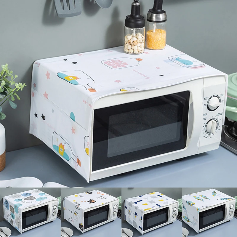 WaterproofMicrowaveOvenCoversGreaseProofingStorageBagDouble