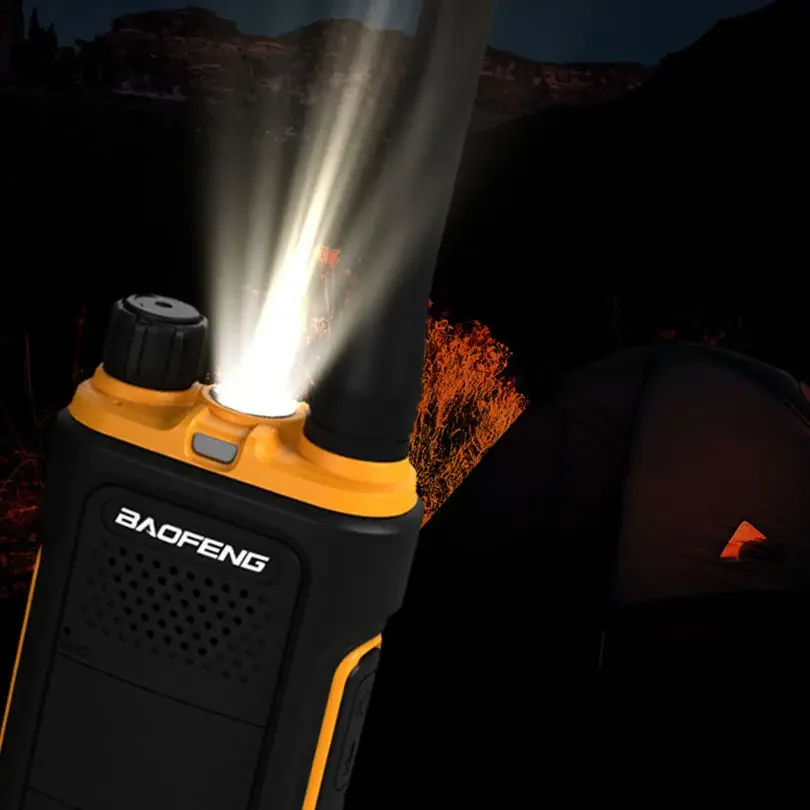 Baofeng UV-12 Walkie Talkie Dual Band VHF UHF FM Type-C Portable Long Range Mini Handheld Two Way Radio For Camping Kids Gift 6
