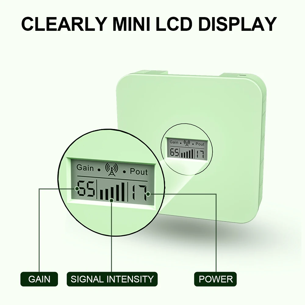 브라질용 셀룰러 증폭기 850MHz CDMA 3G 4G 모바일 신호 부스터 세트 가정용 커버리지 50제곱미터 단일 주파수