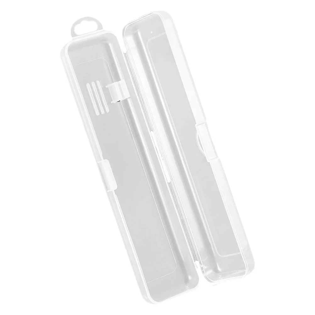 

Transparent Case Toothpaste Carrier Travel Holder Tableware Containers Plastic Business