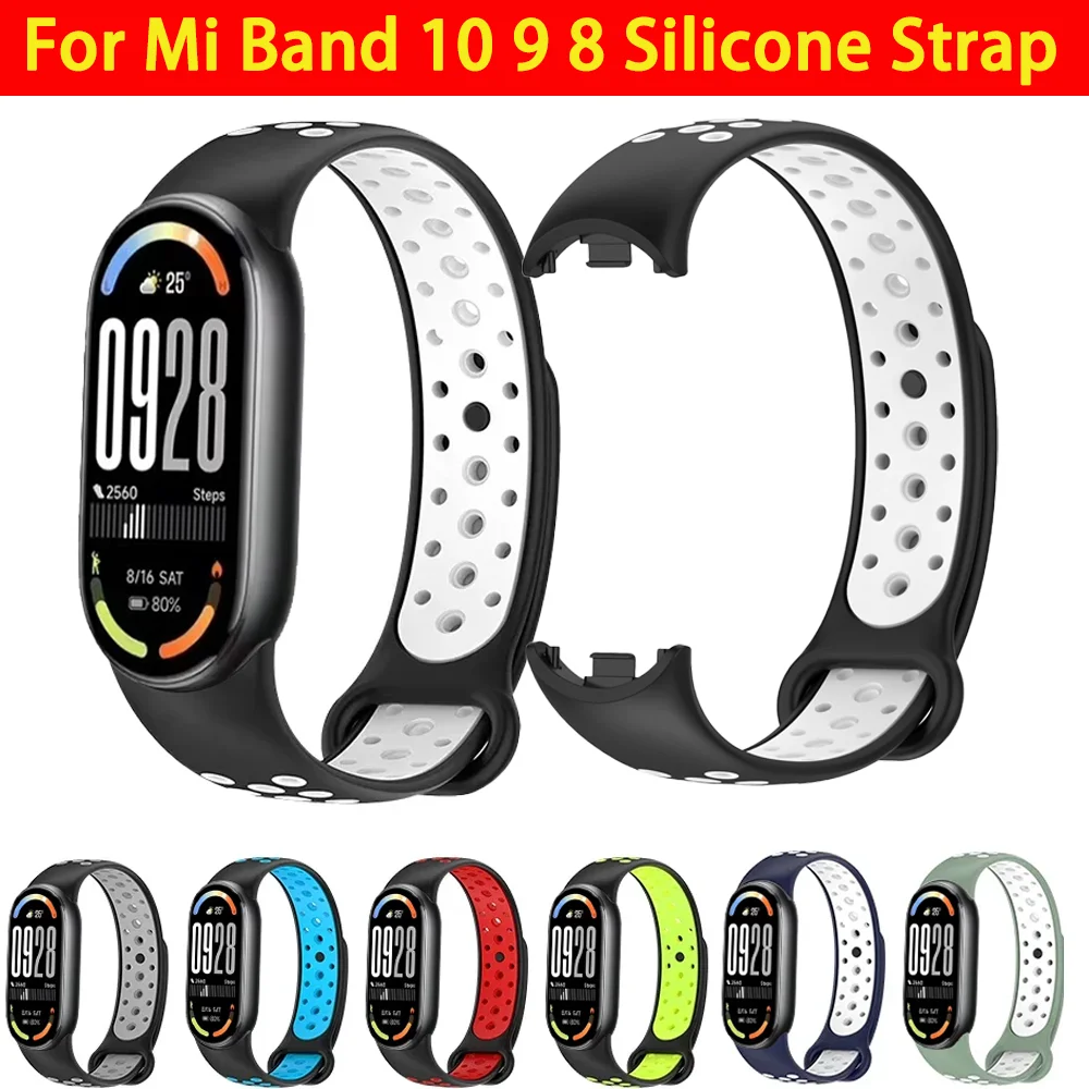 Silicone Sport Strap – Soft Wristband Replacement