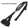 Pull Up Assistance Bands Set, Heavy Duty Resistance Band for Pull Up Bar, Adjustable Weight/Size with SBR Double Feet/Knee Rest 4