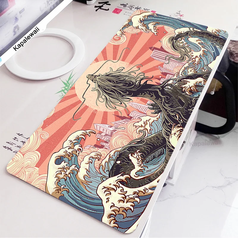 

Dragon Mouse Pad Gamer XXL Home Custom keyboard pad Desk Mats Chinese Style Soft Laptop Anti-slip Rubber Office Mouse Mat 100x50