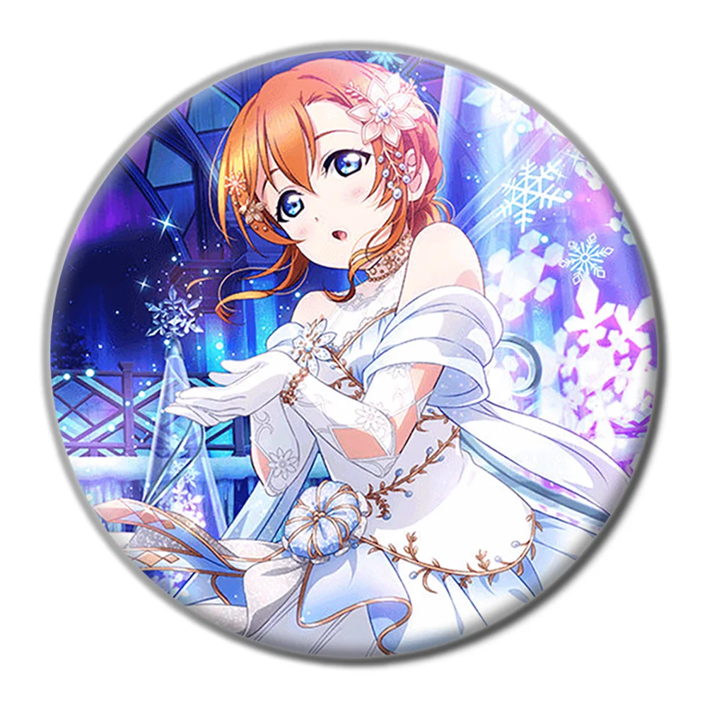 58mm Anime Lovelive Kōsaka Honoka Minami Kotori Sonoda Umi Ayase