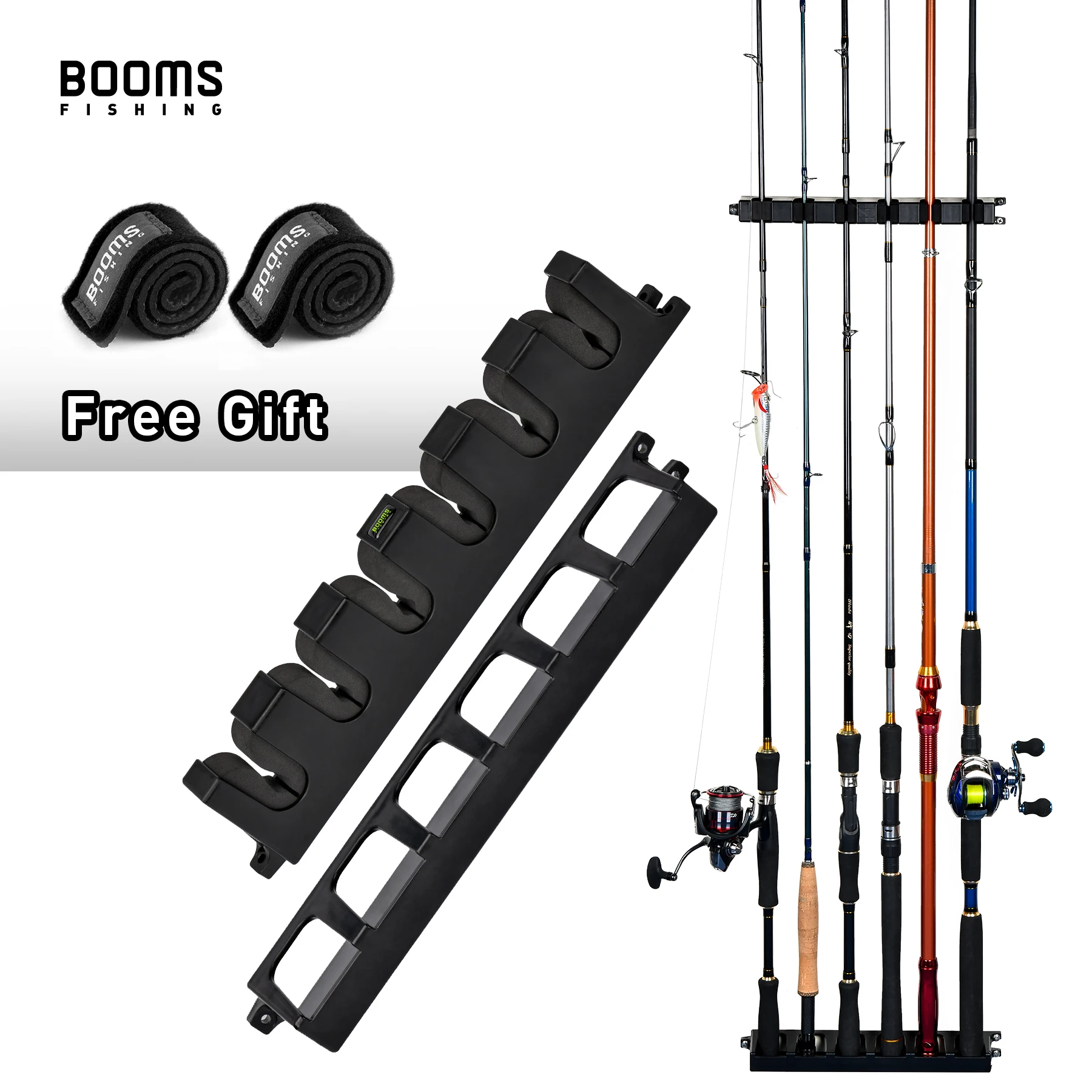 Support Canne à Pêche Booms Fishing RS3 - Ceinture Porte-canne Avec Suspensions