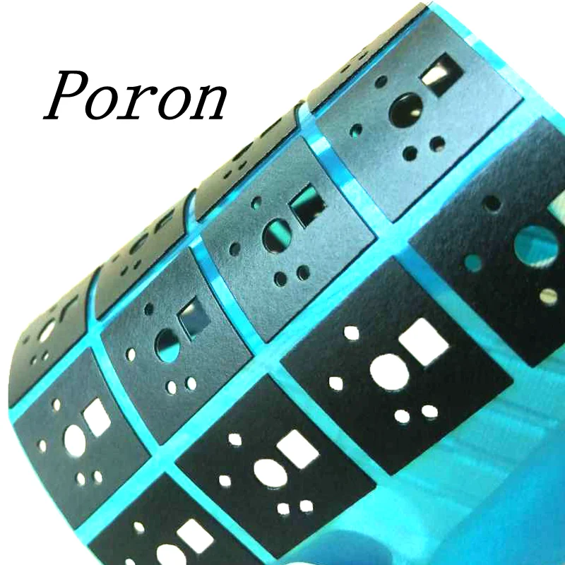 120PCS PORON PE EVA 패드 기계식 키보드 PCB 스위치 패드 스티커 폼 소재 가스켓 BM60 BM65 BM68 XD64 BM80 개선