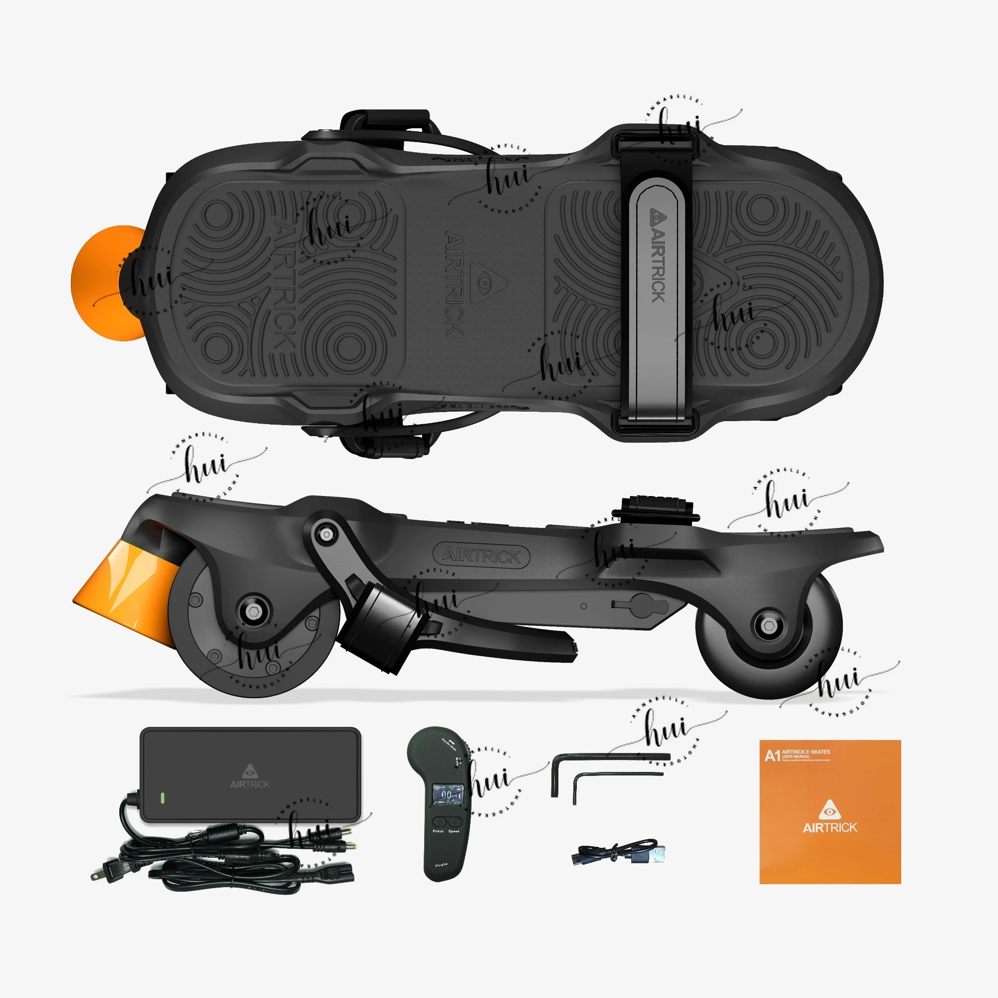 AIRTRICK-Ultra, A Portable and Foldable Electric Skateboarding