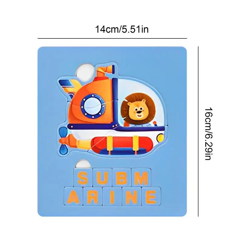 Рисунок 6 - Головоломка Монтессори с буквами алфавита