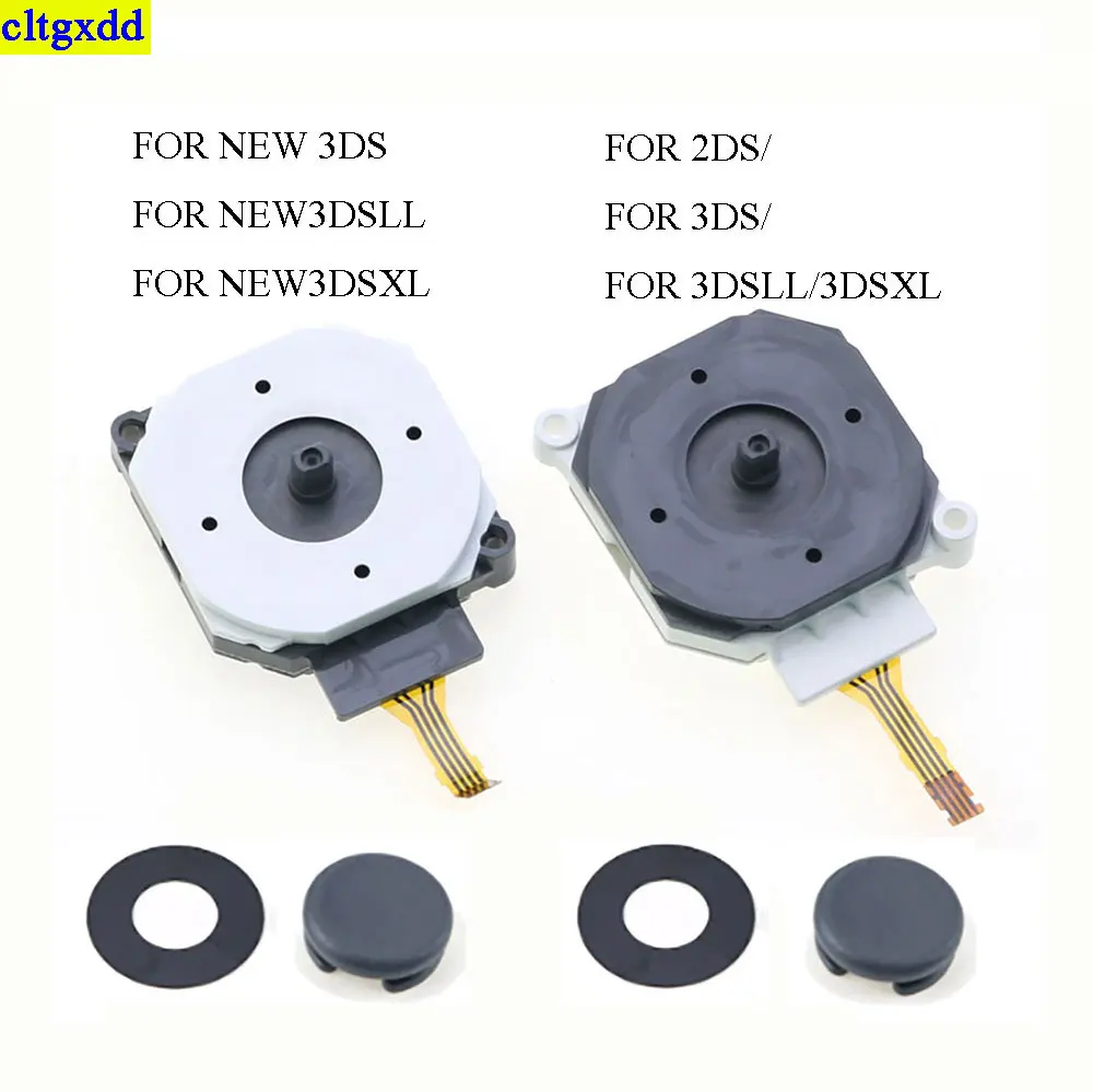 1 Set Di Joystick + Cover + Pad Per 2Ds 3Ds Xl Per Il Nuovo 3Ds 3Dsxl Xl Ll/Nuovo 2Ds Xl Ll Duro Di Plastica Thumb Stick Thumb Stick Set