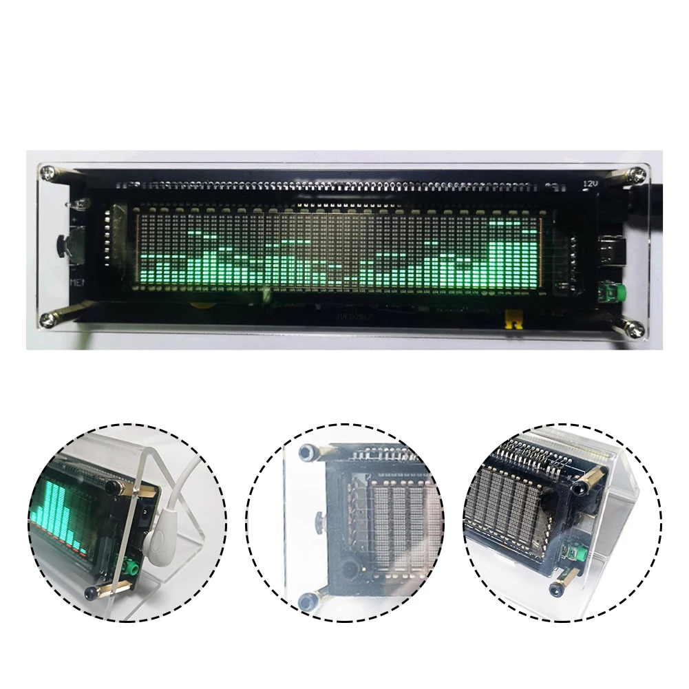 Spectrum Analyzers VFD Sound Analyzer VFD2515 Audio Spectrum
