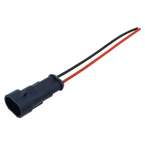 2 Pin Way Sealed Waterproof Electrical Wire Connector Plug Set auto connectors with cable - Image 4