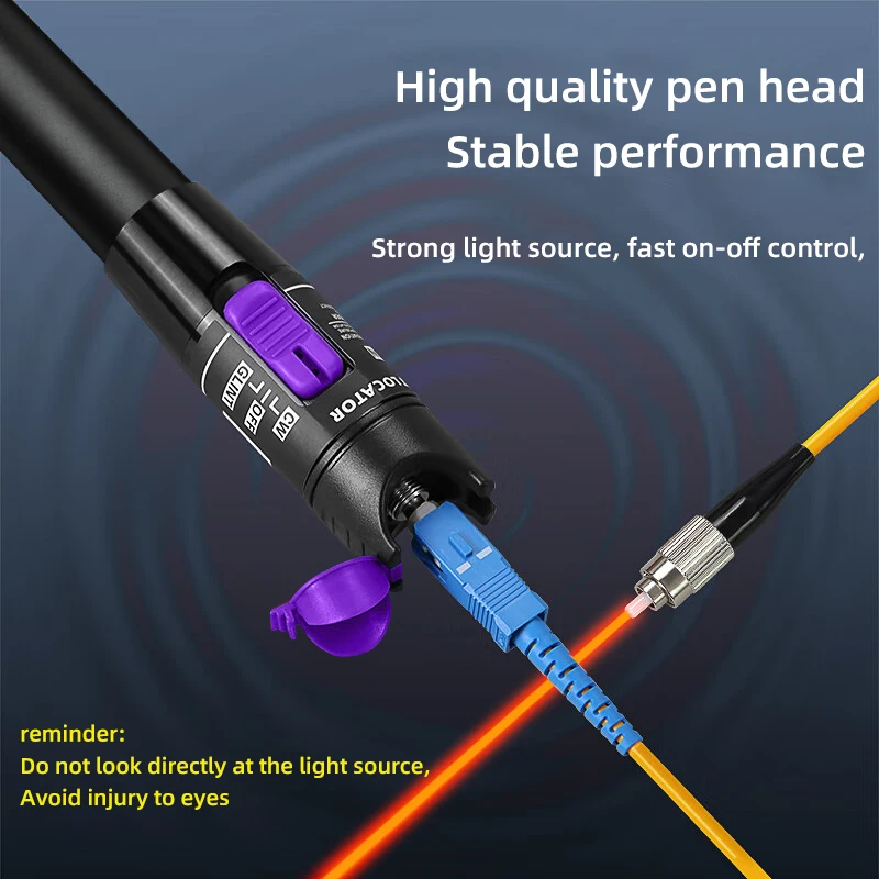 BYXGD FTTH 광섬유 툴킷 (6C 클리버, 광파워미터 & VFL 포함), SC/LC 커넥터용 콜드 스플라이싱 키트