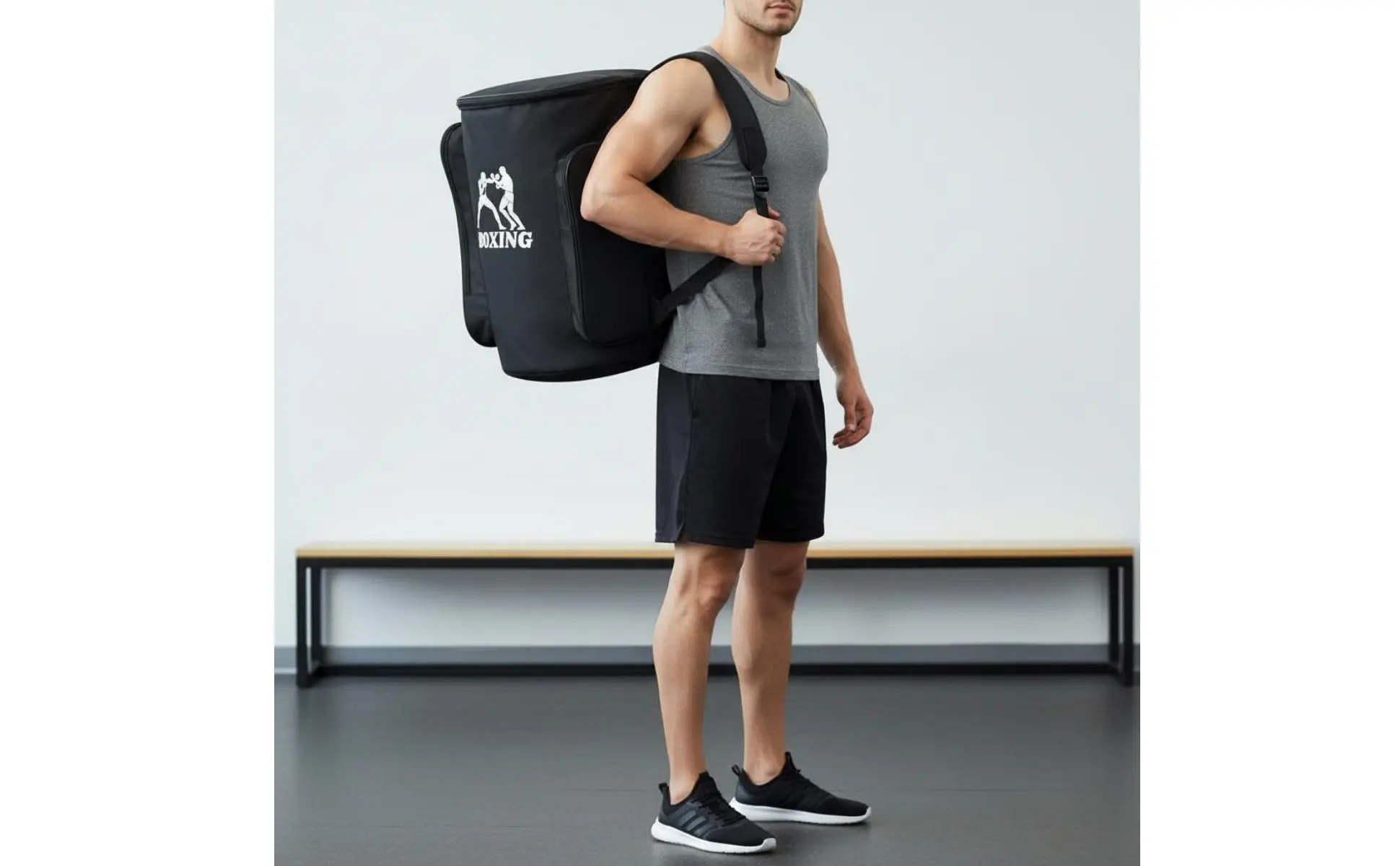 Taekwondo Equipment Backpack Large Capacity Karate Safety Gear Carrier Fighting Arts Gear Bag Long-Lasting Construction